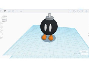 bob-omb mario bros Spiele 3d print model - Mito3D