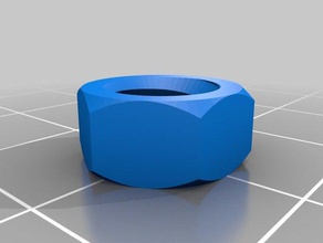 mon personnalisés écrou de travail boulon rondelle la tige filetée l'usine pièces personnalisé 3d print model - Mito3D