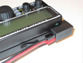 elecraft kx2 anderson powerpole adapter electronics amateur radio hamradio ham qrp radioamateur 3d print model - Mito3D