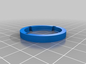 my customized helix helical antenna frame winding template diy 3d print model - Mito3D