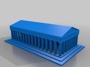parthenon learning 3d print model - Mito3D