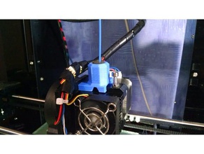 anet a6 inport filtro antipolvere filamento guida Stampante 3d parti di aggiornamento aggiornamenti mod per la polvere del 3d print model - Mito3D