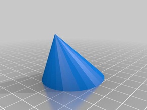 sliced cone 3d printing 3d print model - Mito3D
