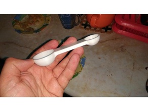 measuring spoon panasonic breadmaker kitchen & dining 3d print model - Mito3D