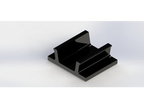 Kabel-clip 3030 extrusion Teile aluminium-extrusion Kabel-management clip t-Nut 3d print model - Mito3D