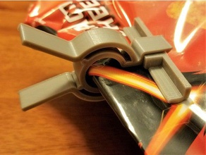 chip clip i contenitori patatina 3d print model - Mito3D