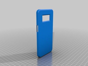 samsung s8 rubber case gadgets 3d print model - Mito3D