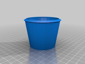 mini flower-pot containers 3d print model - Mito3D