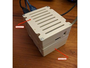 caso raspberry pi, arduino nano l'elettronica 3d print model - Mito3D