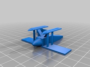 lost city z seaplane play piece games 3d print model - Mito3D