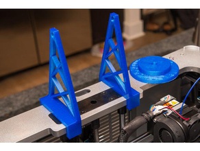 dremel 3d20 filament spool holder 3d printer accessories idea builder 3d print model - Mito3D
