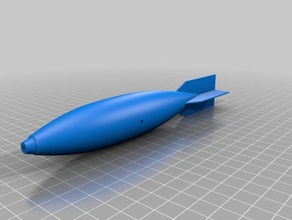 Luft-Bombe r c Fahrzeuge Bombe 3d print model - Mito3D