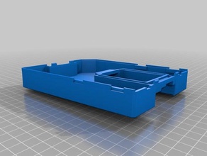 roomier square case pocketchip electronics 3d print model - Mito3D