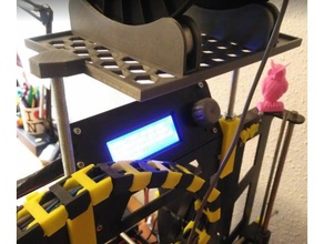 upper platform tush spool holder 3d printing 3d print model - Mito3D