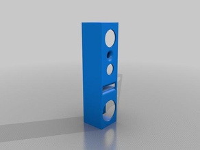 speaker box audio subwoofer 3d print model - Mito3D