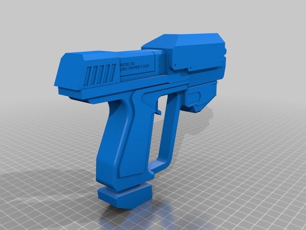 halo m6g magnum oggetti di scena 3: odst reach 3D print model - Mito3D