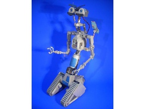 johnny 5 di corto circuito - modello base sculture cosplay film kit prop robot la robotica 3d print model - Mito3D