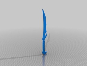 orc dagger elder scrolls v skyrim props 3d print model - Mito3D