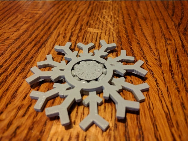 snowspinner juguetes mecánicos 3D print model - Mito3D