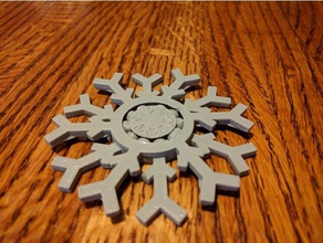 snowspinner jouets mécaniques 3d print model - Mito3D