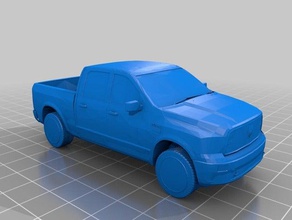 dodge ram L'impression 3d 3d print model - Mito3D