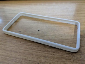 pixel 2 xl flex rigid bumper cases mobile phone bumpers case google smartphone 3d print model - Mito3D