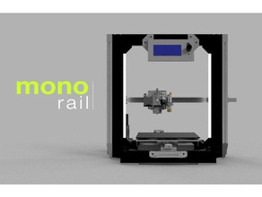monorail imprimante 3d Les imprimantes 3d print model - Mito3D