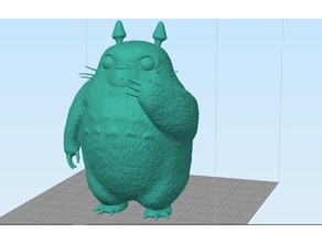 totoro le creature ghibli miyazaki il mio vicino 3d print model - Mito3D