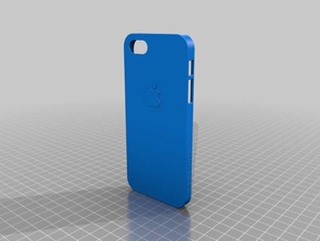 iphone se del caso - il mio primo modello in 3d telefono cellulare 3d print model - Mito3D