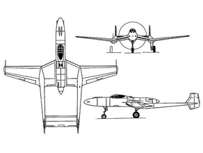 xp-54 placa de espuma planos r c veículos avião asa o xp 3d print model - Mito3D