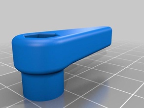 m5 handle diy nut 3d print model - Mito3D