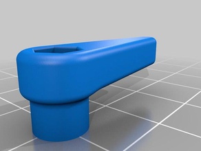 m3 handle diy nut 3d print model - Mito3D