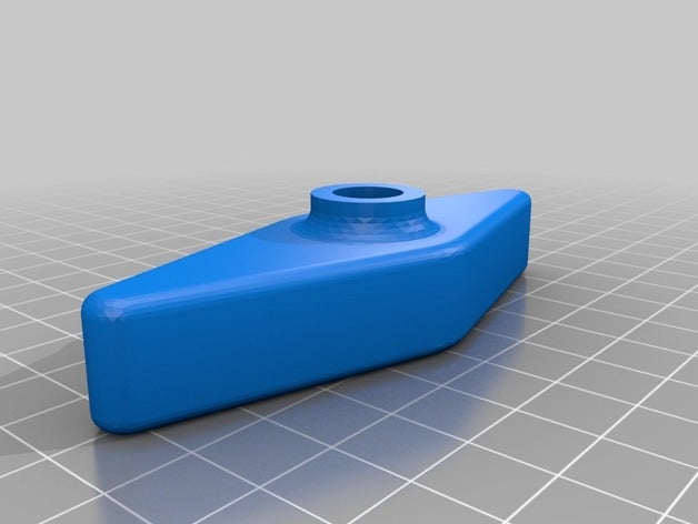 m10 gestire il fai da te la maniglia bullone dado 3D print model - Mito3D