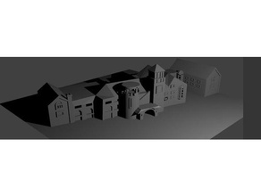 disney's saratoga springs edificio La impresión en 3d de disney hotel walt world 3d print model - Mito3D