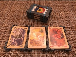 catan kart sahipleri - kilit yığını oyuncak & oyun aksesuarları kartı sahibi settlersofcatan yerleşimciler 3d print model - Mito3D