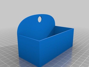hanging box 106mm containers 3d print model - Mito3D