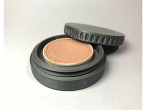 makeup case kryolan 3d printing derma color make up make-up makeupbox box container holder organizer 3d print model - Mito3D