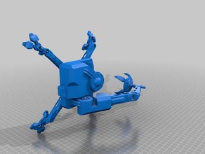 industrial crane toys & games 28mm miniatures 40k wargame terrain 3d print model - Mito3D