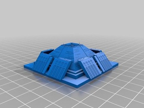 tyrell corporation piramide edifici e strutture 3d print model - Mito3D