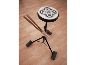 pilon-titulaire de la manche style musique le tambour batteur les tambours drumset pilon kit batterie bâton 3d print model - Mito3D
