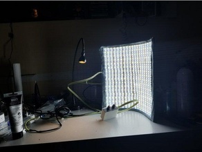 dimmer box flexible led panel project diy lamp light strip youtube 3d print model - Mito3D