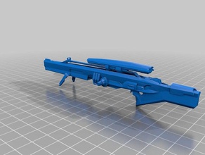 borderlands 2 sniper rifles models breakdown games cosplay gun rifle video game weapon 3d print model - Mito3D
