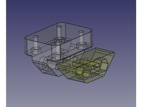 p3steel 20 y belt grip & tensioner 3d printer parts carriage 3d print model - Mito3D