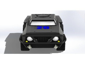 apokalyptische off-road-Fahrzeug Fahrzeuge off-road Fahrzeug 3d print model - Mito3D