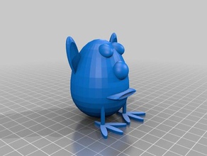 huevo patoconejoraro 3d printing 3d print model - Mito3D