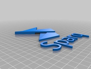 sparq logo 3d printing 3d print model - Mito3D