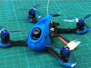 3dpower x babyhawk r pod diy emax nighthawk fpv camera mount drone racer racing 3d print model - Mito3D
