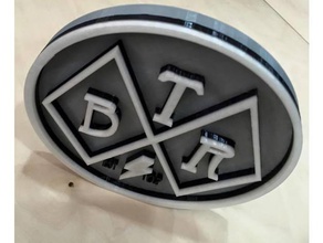 btr logo del negozio segni e loghi Logo 3d il 3d print model - Mito3D