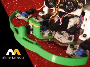 Stoßstange mega-cool para printbot evolution bq in der Robotik almerimedia 3d print model - Mito3D