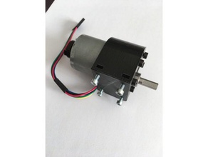 jgb37 Getriebemotor unterstützen in der Robotik dc-motor Getriebe 3d print model - Mito3D